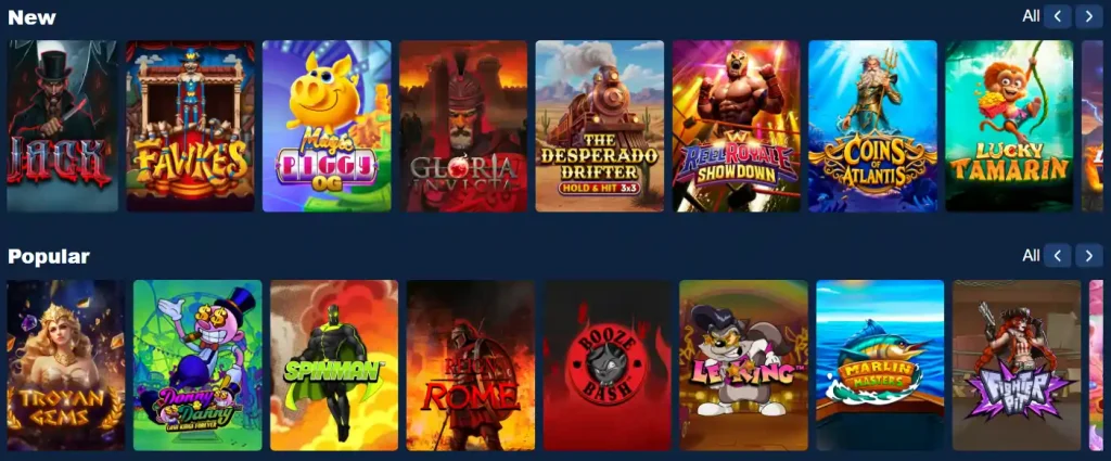 Betmac Casino Slot Spiele mit neuen und beliebten Spielautomaten